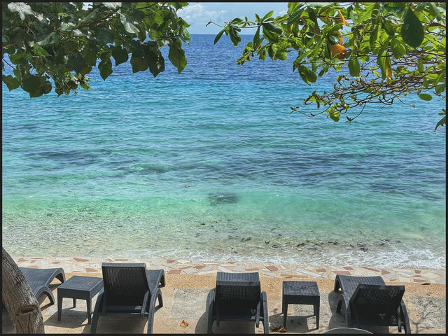 Crystal clear beaches in Oslob - Philippines 