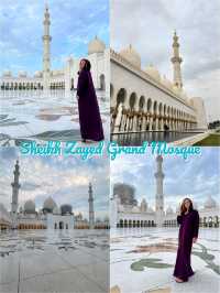 🕌🤍✨ Sheikh Zayed Grand Mosque – The Pearl of Abu Dhabi ✨🤍🕌