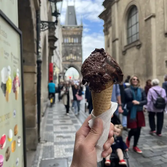 Pietro Gelato in Prague…So geez ❤️❤️❤️