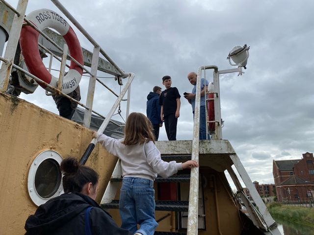 Exploring the Historic Ross Tiger in Grimsby 🚢⚓️