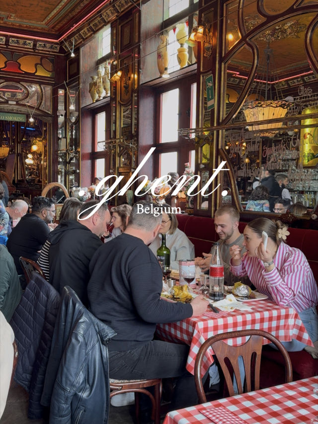 Ghent —Medieval Streets, Moody Skies & Unlimited Ribs