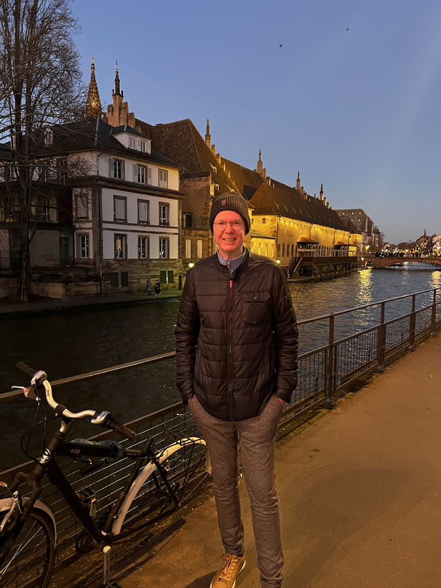 🌇✨ Sunset to Starlight: A Magical Evening in Strasbourg, France 🇫🇷🌙  