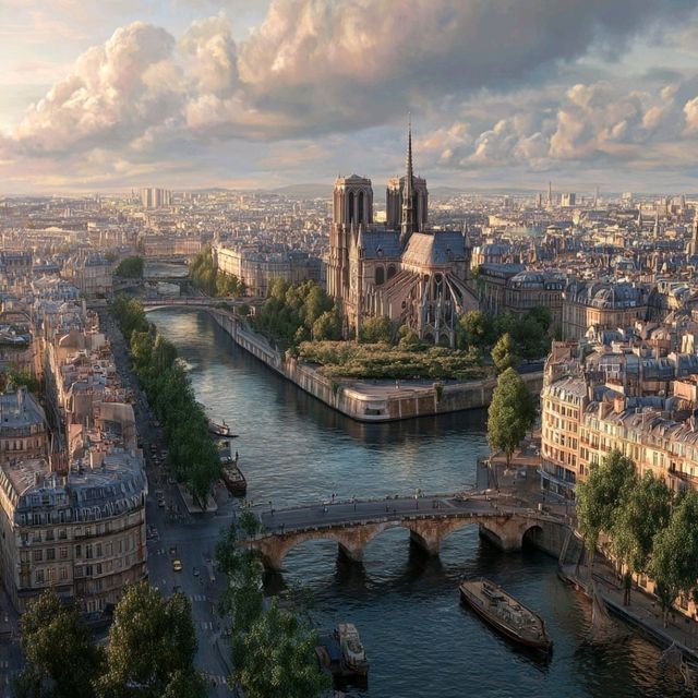 Paris in Motion: Iconic Art, Watery Views & Modern Vibes 🏙️🖼️🌊