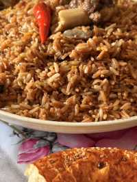 Uzbek Plov Magic at Chayhana Azim Ata: A Uzgen Foodie Gem 🍚🔥