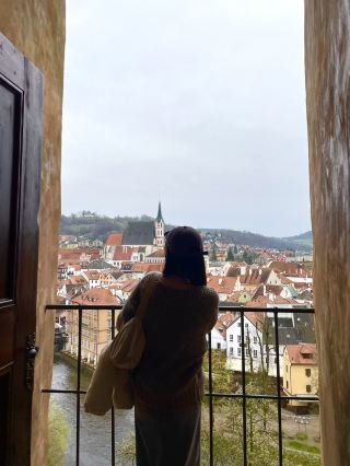 The best view I found while traveling in Europe🤍