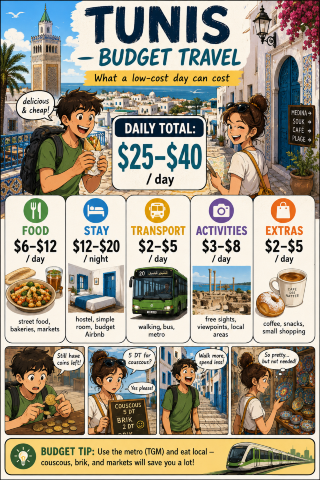  突尼西亞旅遊預算指南 