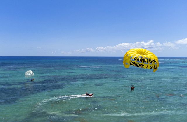 Punta Cana, paradise for water sports enthusiasts.