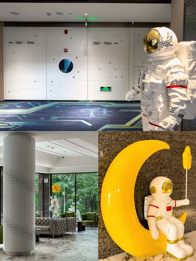 陽朔首家太空主題🌗住進天空之境與灕江對望