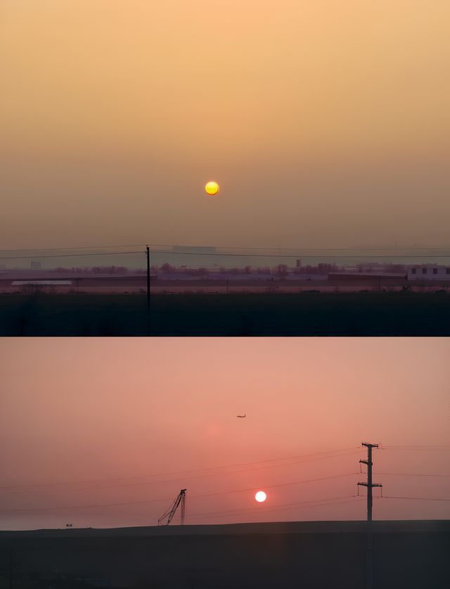 抵達新疆第二天，我愛上了這裡的日落