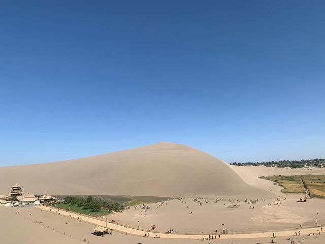 鳴沙山·月牙泉｜天下沙漠第一泉