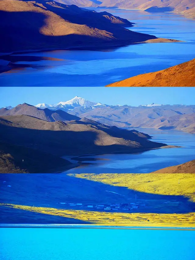 Yamdrok Lake, the appearance of heaven on earth