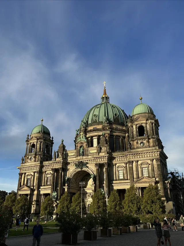 From the dome of Berlin Cathedral, you see a different city