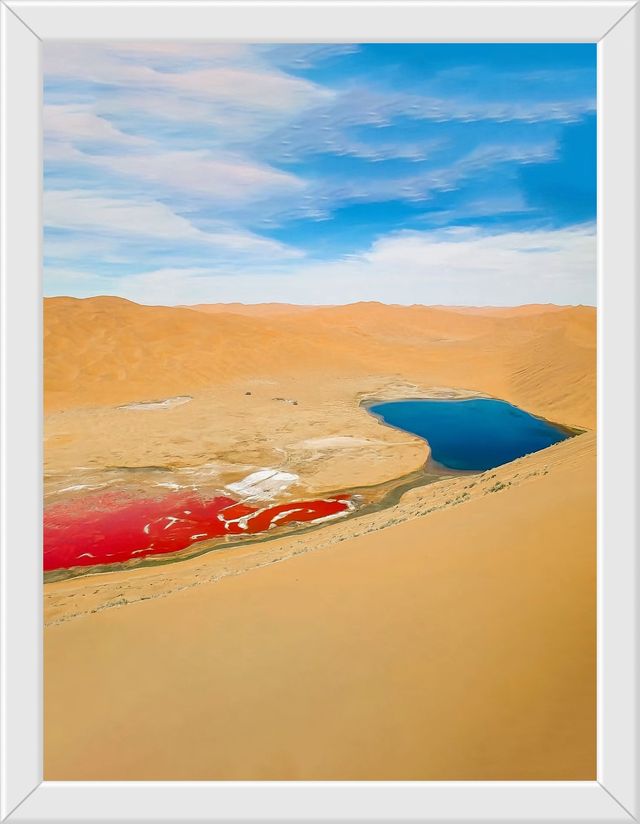 被稱為中國最美沙漠——巴丹吉林沙漠
