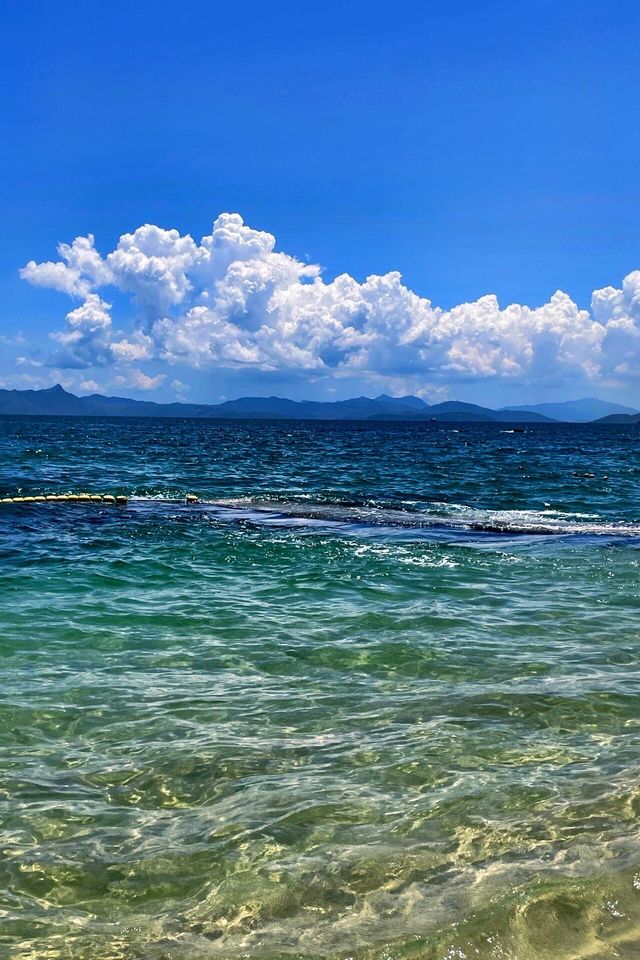 心心念念的陽光海灘|深圳藍寶石沙灘攻略