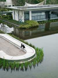 成都藏在「浮島藝術展」小眾且免費公園城