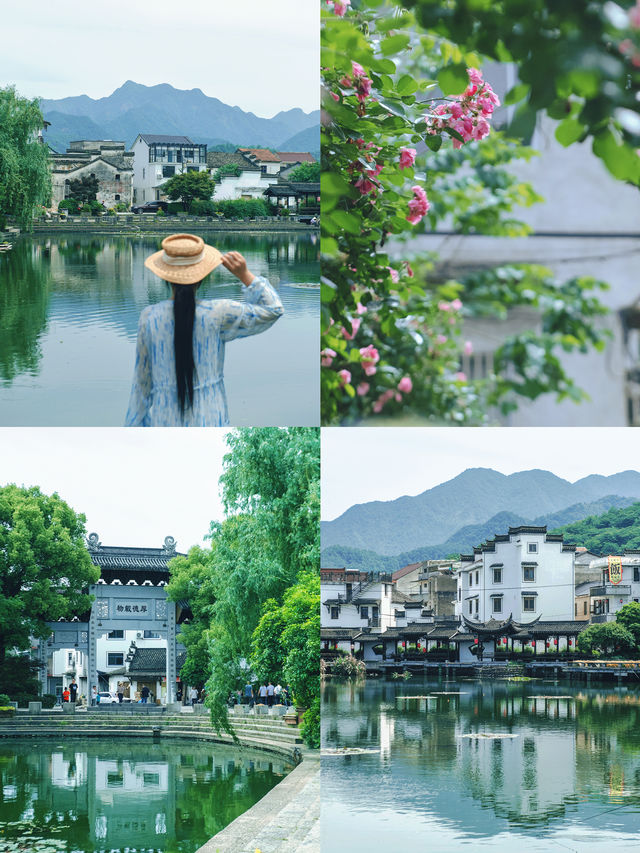 "Visit the secluded ancient villages in Jiangnan"