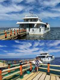 夏天去榮成海洋牧場坐船出海｜東楮島海洋牧場