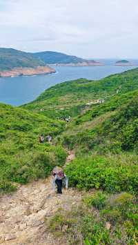香港破邊洲，治癒系藍色海洋