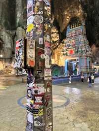 The Iconic Rainbow Stairs of Batu Caves, Kuala Lumpur 