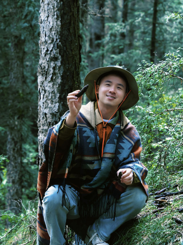 徒步焉支山，迷霧森林裡的小眾秘境。