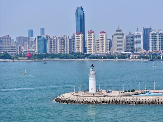 逐浪青島奧帆，海天一色的動感之旅