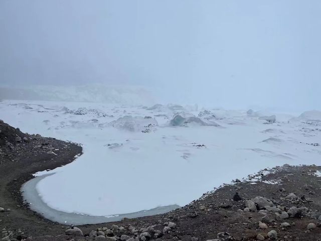 318川藏線來古冰川。