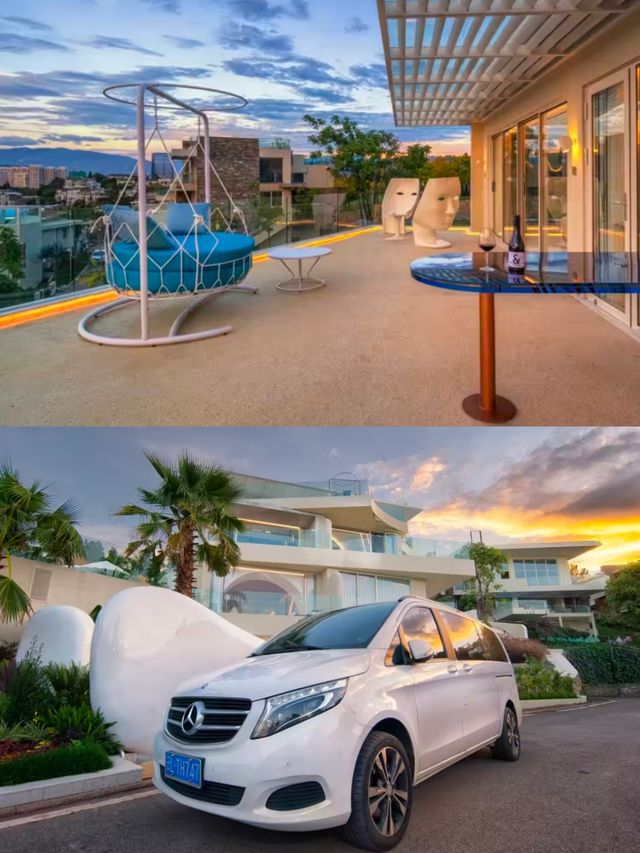 適合一家三口入住的全海景酒店。