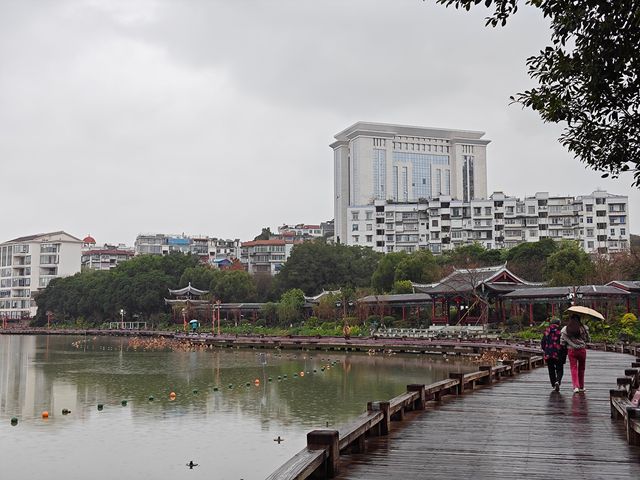 福州西湖賓館當地開會的酒店臨近西湖公園