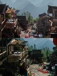真正瑤寨古村落，地勢高，風景好