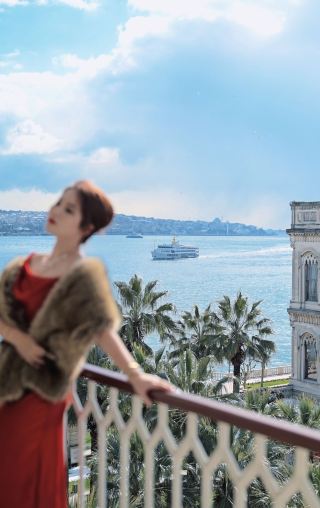 Istanbul's seaside palace is full of romance
