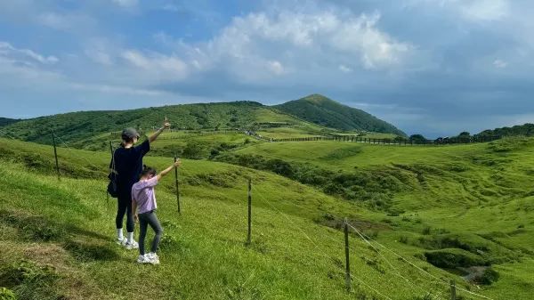 來台北一定要來陽明山擎天崗 🌄