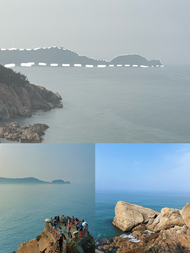 威海「貓頭山」，形狀酷似臥貓！