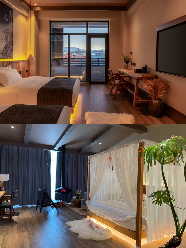 可可托海恬園酒店   山水畫卷，觸手可及