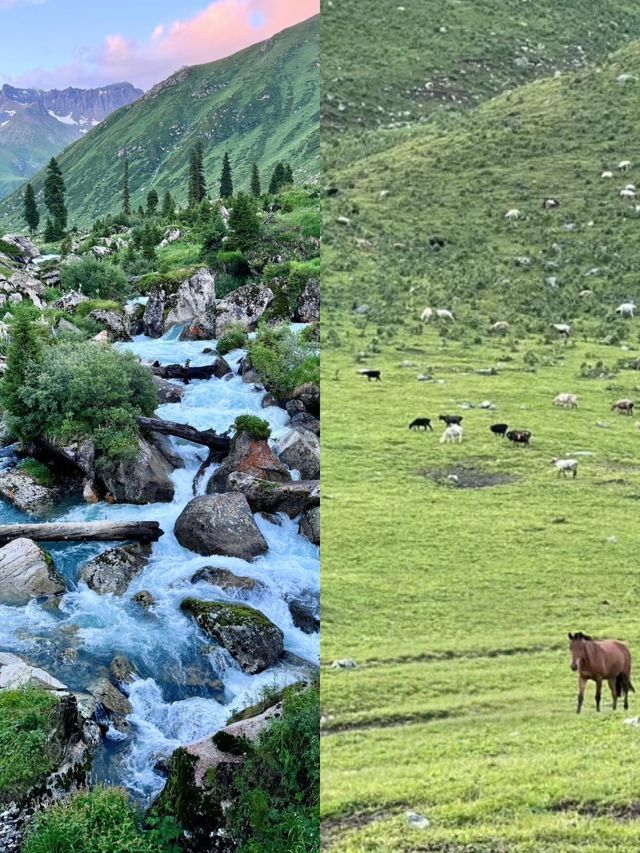 沿孟克特古道，一路欣賞新疆大美風景