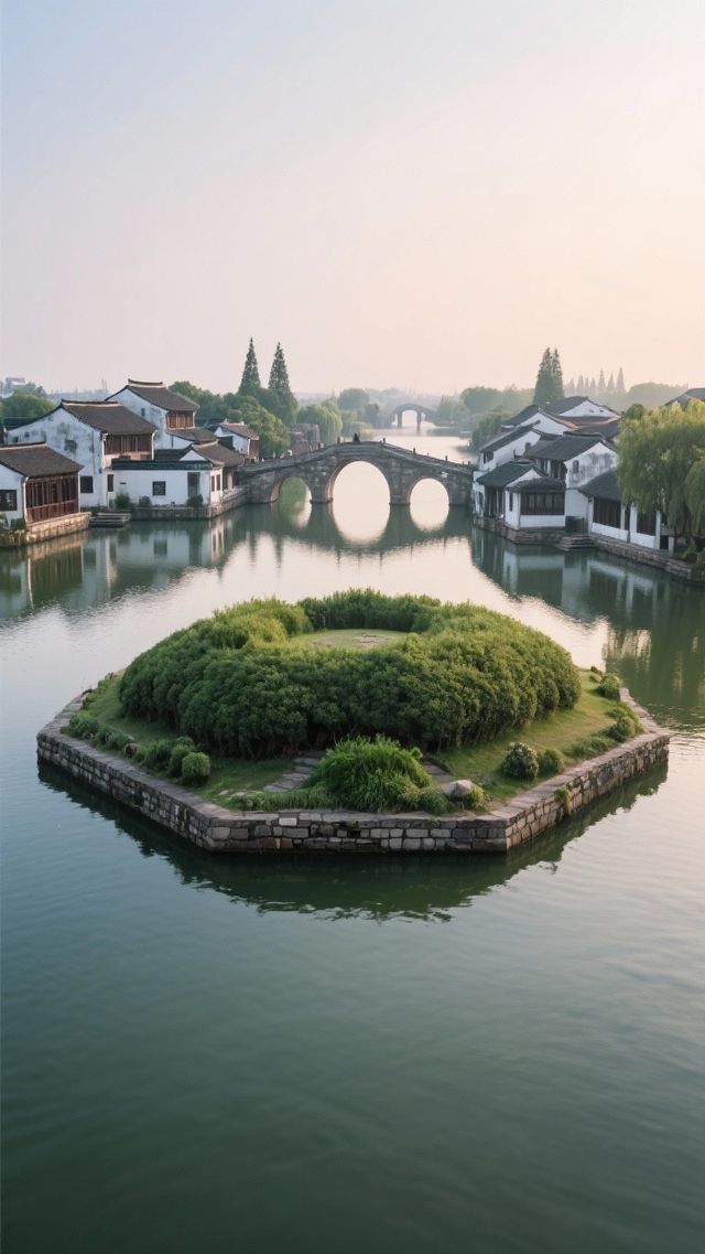 錦溪古鎮丨藏在煙雨裡的水墨畫丨被世人忽略的千年古鎮