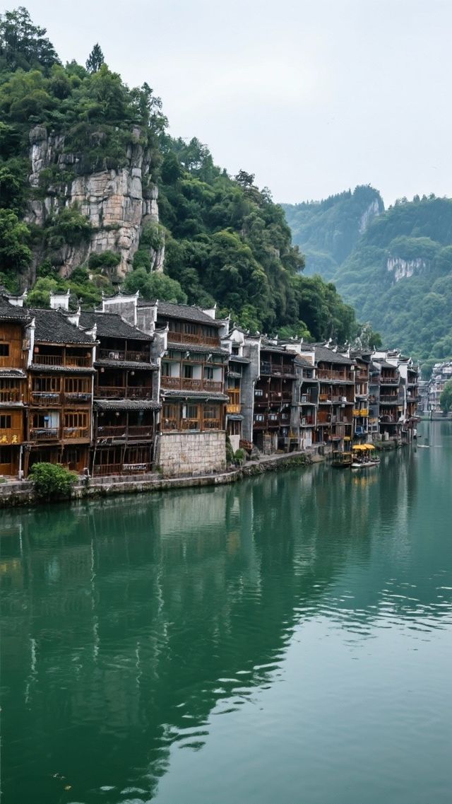 鎮遠古城~住一晚吊腳樓，聽一夜水聲入眠！