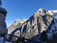 登頂嵩山雪後仙境