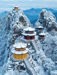 嵩山雪後仙蹤獨享整片冰雪王國的絕美秘境