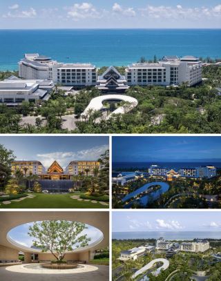 Going crazy to book this new luxury coastal resort landmark, it's so addictive