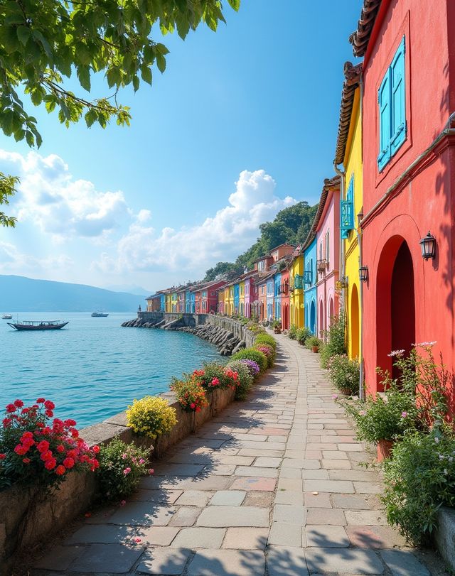 七彩漁村童話世界｜中國的“五漁村”、“彩虹村”｜“彩色王國”