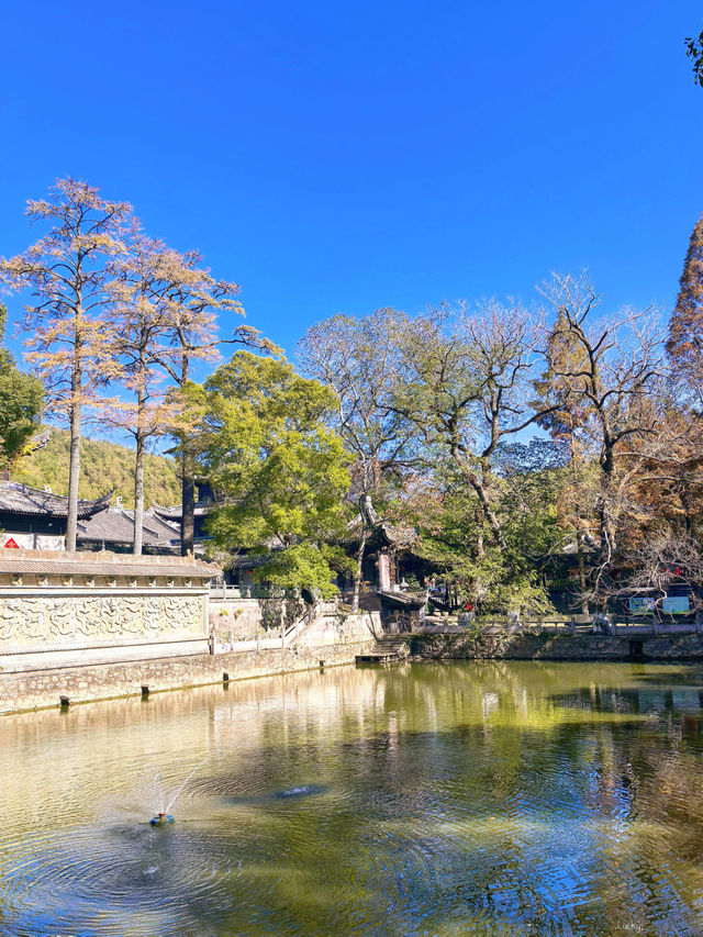 五磊山藏雲溪五磊寺環線賞秋