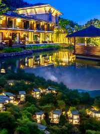 安吉這家山居酒店太好住了!溫泉、樹屋、日落全都有