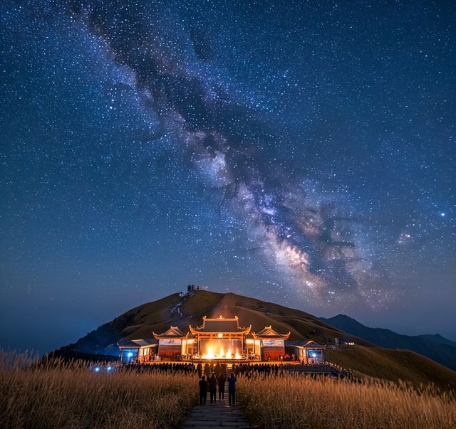 海拔1918米跨年音樂會!武功山高山跨年攻略來啦 海拔1918米跨年音樂會!武功山高山跨年攻略來啦