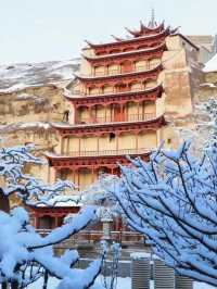 冬天的河西走廊是一場寂靜而盛大的浪漫