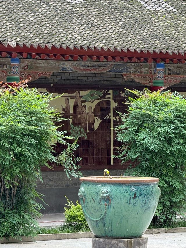 關中書院紅柱綠瓦必打卡