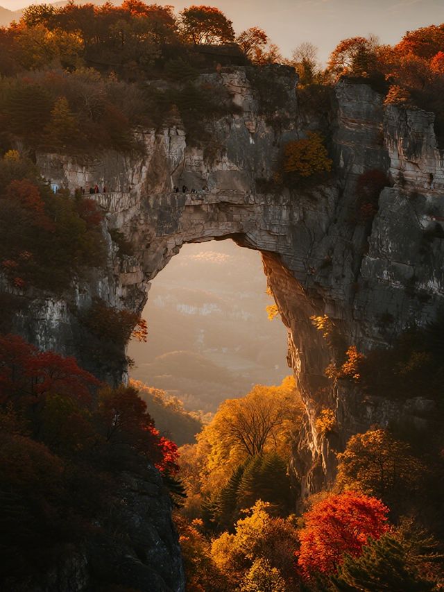 濰坊石門坊親子賞秋!帶娃解鎖漫山紅葉的浪漫 濰坊石門坊親子賞秋!帶娃解鎖漫山紅葉的浪漫