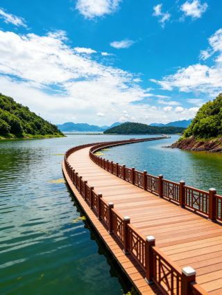 "ซานย่าน้อย" แห่งเจ้อเจียง! คู่มือการเดินป่าทะเลสาบเทียนเฟย ระยะทาง 7 กิโลเมตร: รวมสะพานข้ามทะเลและทะเลใสแล้ว