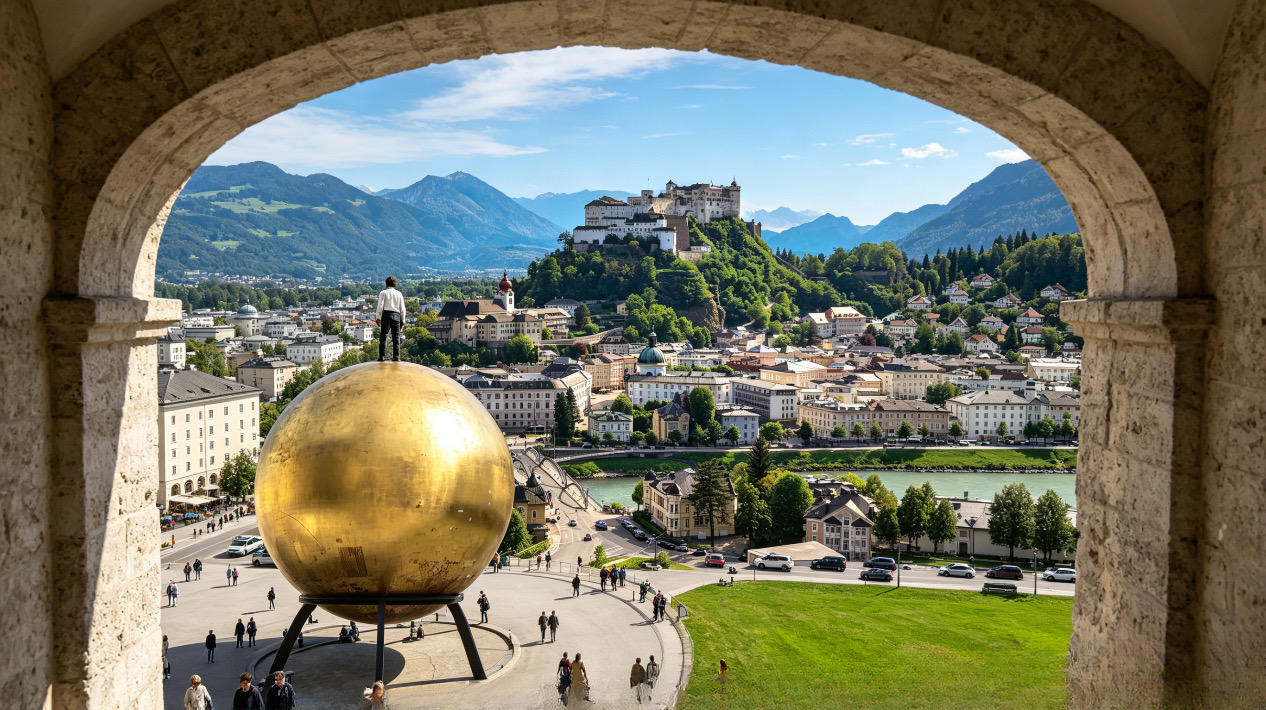 Salzburg, Áo | Một thị trấn miền núi thanh bình với nhịp sống chậm rãi.