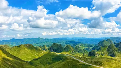 去不了西藏古如拉錯,就來阿西里西愛心湖吧 — traveler post in 畢節