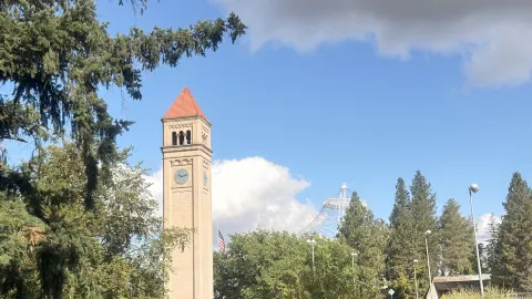 Spokane in the morning light: A stroll through the Expo site and Clock Tower Park  — traveler post in Spokane